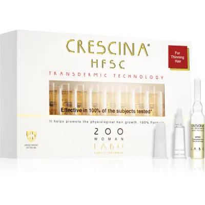 Crescina Transdermic 200 Re-Growth tratament pentru stimularea creșterii părului pentru femei 20x3.5 ml