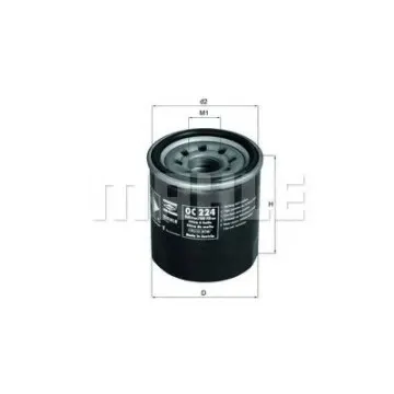 Filtru ulei MAHLE ORIGINAL OC 224