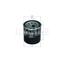 Filtru ulei MAHLE ORIGINAL OC 224