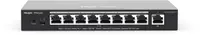 Switch Ruijie - RG-ES209GC-P, 9 porturi, negru