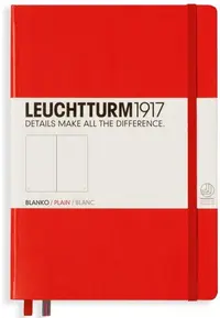 Agenda Leuchtturm1917 Notebook Medium A5 - Rosu, pagini punctate