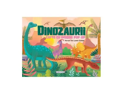 Dinozaurii - carte cu imagini pop-up - Hardcover - ***