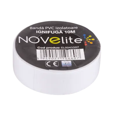 Banda Izolatoare IGN PVC 10m Alb