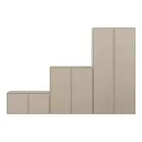 Dulap modular crem din lemn de pin 300x200 cm Daily – vtwonen