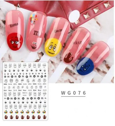 Stiker autoadeziv 12*8cm -WG076