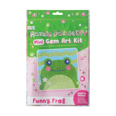 Mini Atelier creativ DIY cu diamante - Funny Frog