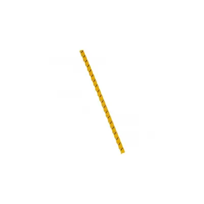 Eticheta Duplix - negru conventional symbol yellow backgrotund - ''/''