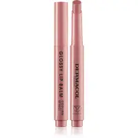 Dermacol Beauty Stick Glossy Lip Balm luciu de buze de ingrijire cu efect racoritor parfum 01 Vanilla 2.2 g