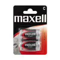 Set Baterii Zinc R14 C, Maxell, 2 Bucati