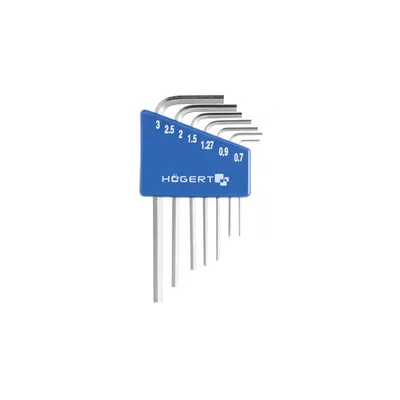 set de chei hexagonale de precizie, 7 buc