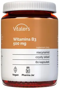 Vitaler's Vitamina B3, 500 mg, 60 capsule