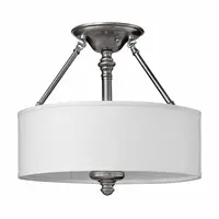 Plafoniera Sussex 3 Light Semi-Flush