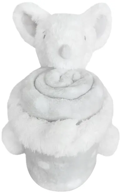 Set jucărie cu pătură KikkaBoo - Joyful Mice