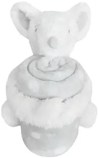 Set jucărie cu pătură KikkaBoo - Joyful Mice