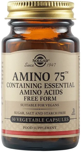 Amino 75, 30 capsule vegetale, Solgar