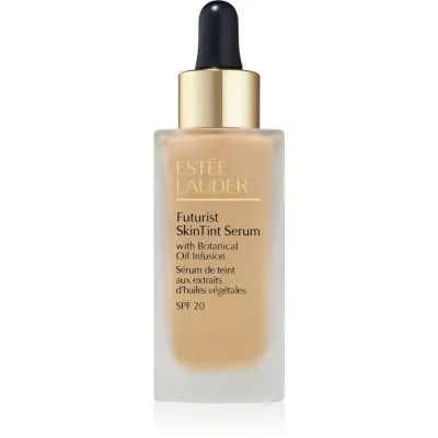 Estée Lauder Futurist SkinTint Serum Foundation With Botanical Oil Infusion SPF 20 machiaj de îngrijire SPF 20 culoare 1N1 Ivory Nude 30 ml