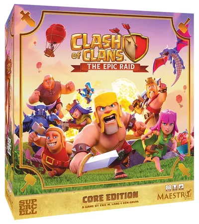 Joc de masă Clash of Clans: The Epic Raid (Core Edition) - Strategic