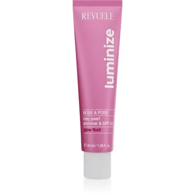 Revuele Luminize fluid radiant SPF 20 culoare Rose & Pose 40 ml