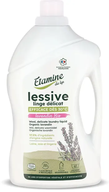 Detergent bio pentru rufe delicate si lana cu parfum de lavanda, 1000ml, Etamine
