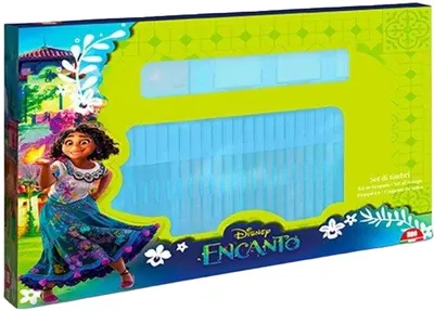 Creative Multiprint Set - Encanto, 3 ștampile și 36 de pixuri