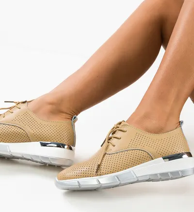 Pantofi Casual Albert Bej
