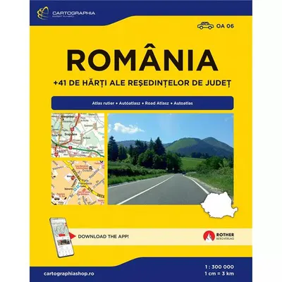 Atlas rutier România - Paperback brosat - ***
