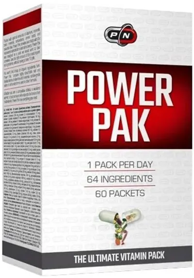 Power Pak, 60 pachete, Pure Nutrition