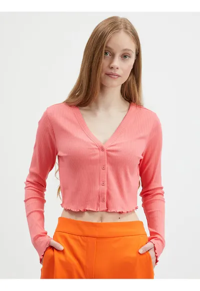 Cardigan scurt cu nasturi Drakey