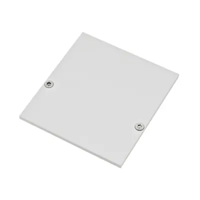 Profile endcap SLR square closed incl. screws