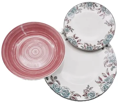 Serviciu de masă Morello - Vintage Roses, 18 piese