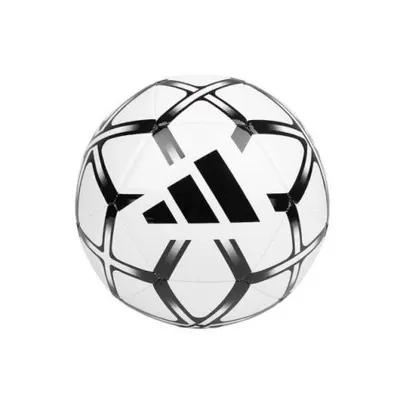Mingie de fotbal adidas starlancer alb cu negru, marimea 5
