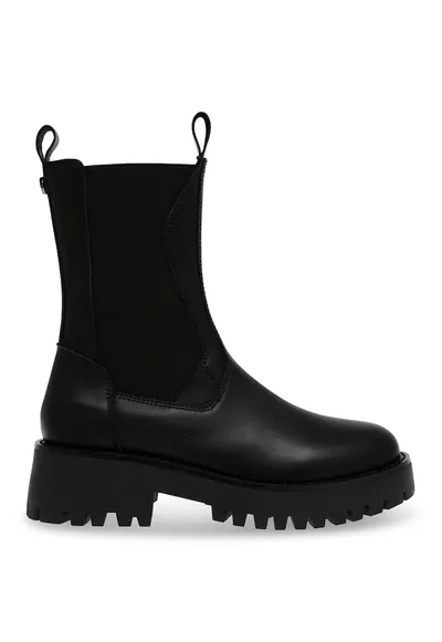 Ghete de piele ecologica - Negru