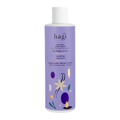 Gel de dus calmant Plum Picking, 300ml, Hagi