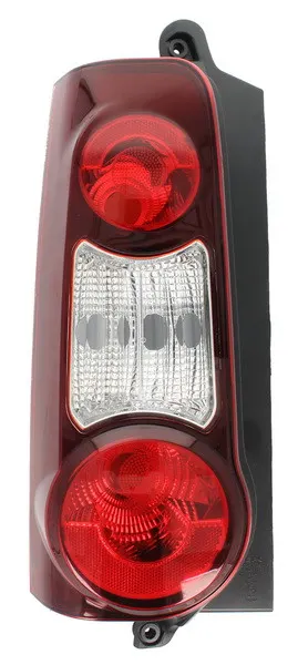 Stop tripla lampa spate stanga potrivit CITROEN BERLINGO PEUGEOT PARTNER 2D 2008-2012 - (Semnalizator alb, culoare sticla negru)