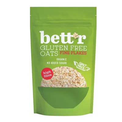 Fulgi de ovaz fini bio 300g Bettr