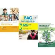 Pachet Bacalaureat 2026. Limba si literatura romana 72 teste complete, Matematica si Biologie pe intelesul tuturor clasele 9-10