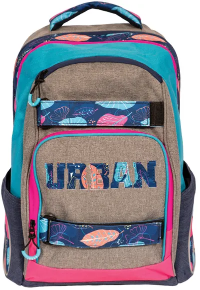 Rucsac școlar anatomic S. Cool - Urban, Flori