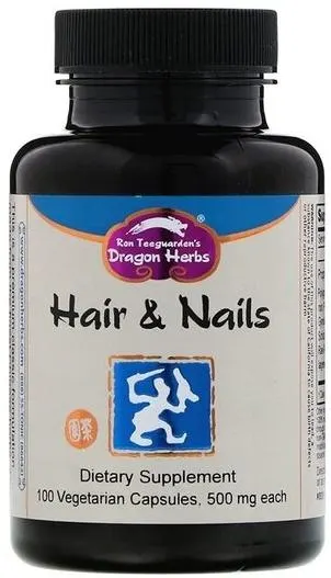 Hair & Nails, 100 capsule, Dragon Herbs