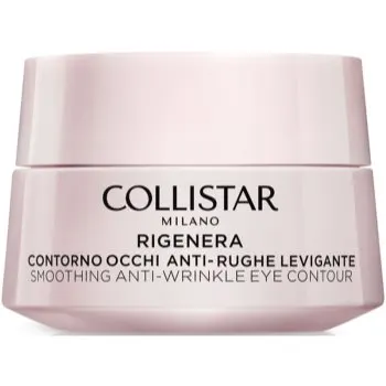 Collistar Rigenera Smoothing Anti-Wrinkle Eye Contour crema anti rid pentru ochi ziua și noaptea
