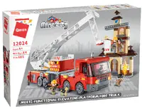 Constructor Qman - Stație de pompieri, 656 piese