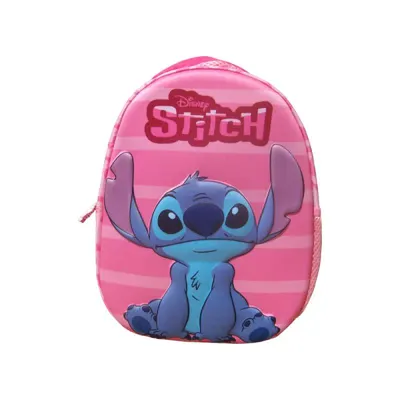 Ghiozdan 3D, 35x26x10 cm, multicolor, bretele ajustabile si captusite, Stitch Engros