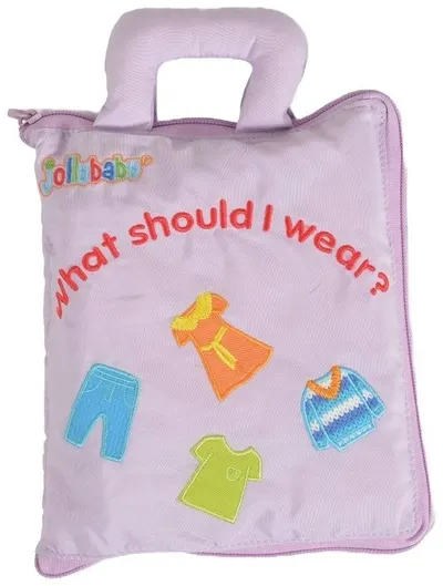 Geantă tip carte moale Jollybaby - What Should I Wear
