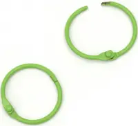 Inelul albumului Em Art - Blocabil, 3 cm, verde (4 buc)