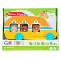 Autobuz de jucarie din lemn cu accesorii colectia Rostogol GO TOTs