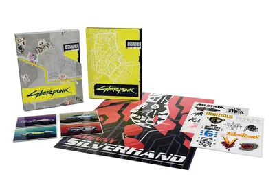 World of Cyberpunk 2077 Deluxe Edition T