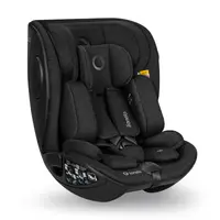 Scaun auto, Lionelo, Moxie Next, i-Size, 40-105 cm, Tetiera reglabila pe 8 trepte, Inclinare spatar in 5 pozitii, Carcasa ventilata, Din bambus, Protectie avansata, Husa detasabila, Conform cu R129, Negru