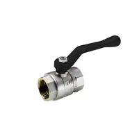 Robinet cu sfera pentru apa Mistral F/F 1'' cu maneta neagra