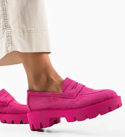 Pantofi Casual dama Gyna Fuchsia