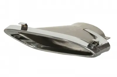 Ornament decorativ sistem evacuare partea spate Dreapta Stanga AMG, otel, crom potrivit MERCEDES Clasa C A205, C C205, C T-MODEL S205, C W205 dupa 2013 2013-2018