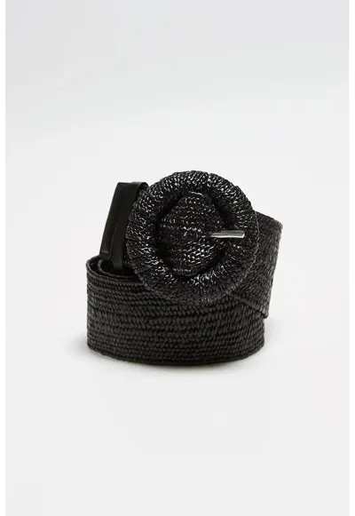 Curea impletita neagra